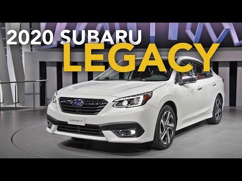 2020 Subaru Legacy First Look - 2019 Chicago Auto Show