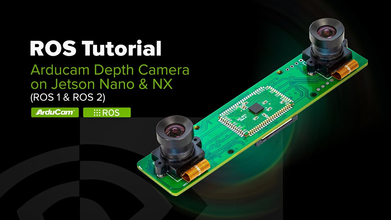 Arducam 2MP Stereo Camera for Raspberry Pi, Nvidia Jetson Nano/Xavier NX, with Dual OV2311 Monochrome Global Shutter
