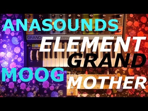 Pedals4Synths - 15 minutes with the Anasounds Element and Moog Grandmother