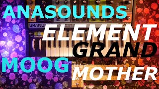 Video thumbnail for Pedals4Synths - 15 minutes with the Anasounds Element and Moog Grandmother by Audiorial