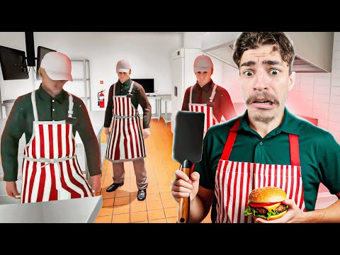 bistecone abre uma lanchonete com os amigos - Fast Food Simulator | ft. Gabriel, Misty & TCK