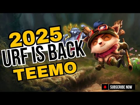 Teemo URF Mode TROLL MAYHEM in 2025! 🍄💥 | League of Legends Insane Gameplay