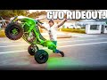 THE MOST INSANE MIAMI RIDEOUT EVER GVO RIDE OUT PART 1 BRAAP VLOGS
