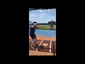 Andrew Bergeron -- Spring 2019 Skills Video (on-field BP plus OF velocity) 