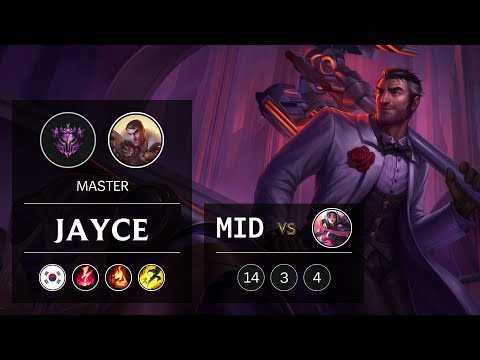 Jayce Mid vs Irelia - KR Master Patch 9.6