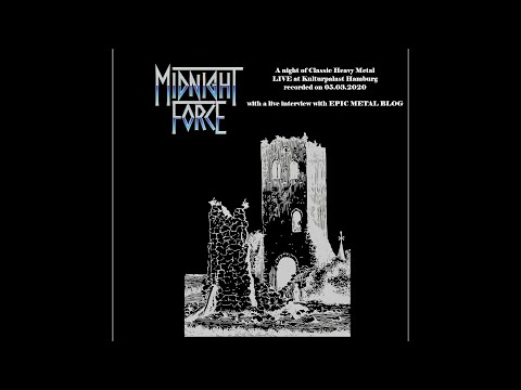 Midnight Force Gig Stream and Interview with Epic Metal Blog