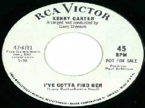 Kenny Carter - Ive Gotta Find Her