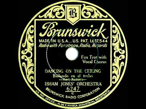 1932 Isham Jones - Dancing On The Ceiling (Art Jarrett, vocal)