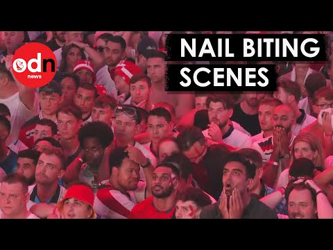 England Football Fans React to Spain's SECOND Euros Goal