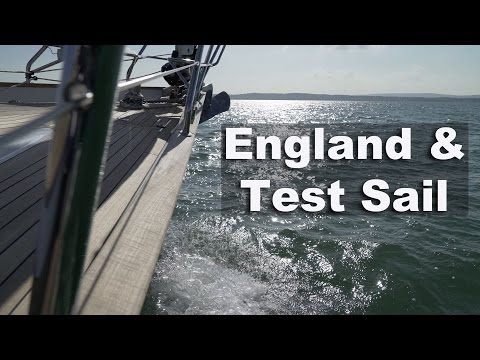 England & Discovery 55 Test Sail