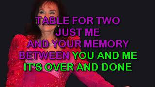 Loretta Lynn   Table For Two