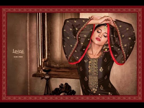 Latest Indian dresses Collection 2019 || Lavina Creation || Lavina vol 79 Banarasi Jacquard