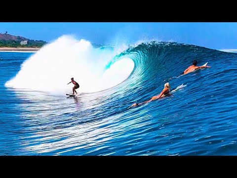 Setting Up For A Perfect Indonesian Barrel | Lakey Peak, Sumbawa