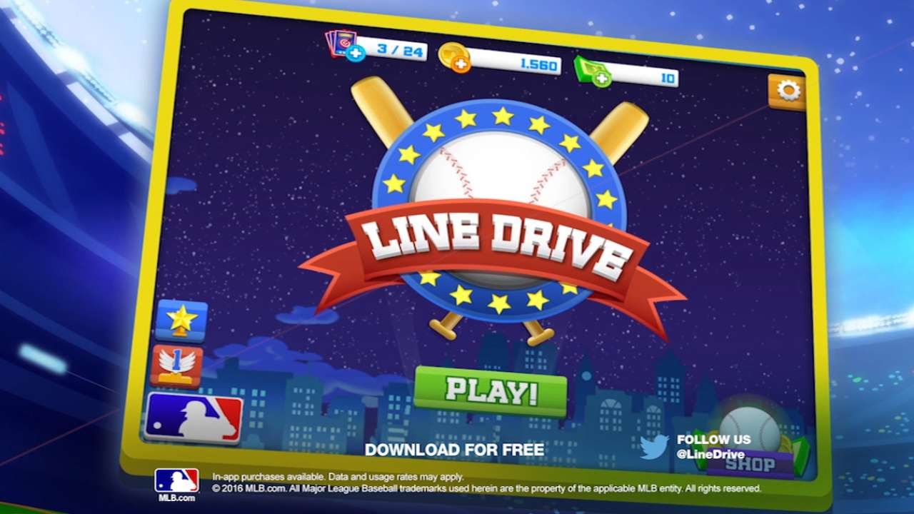 MLB.com Line Drive Gameplay Trailer - YouTube