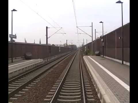 Von Karlsruhe Hbf nach Achern in zweieinhalb Minuten