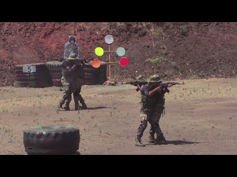 Firing Test at Commando School