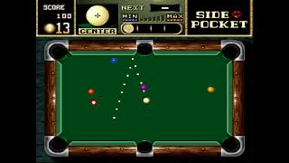 'Side Pocket' Game Capture from Evercade (Data East Collection 1 Cartridge)