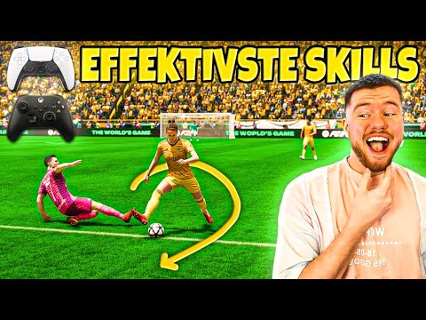 Die EFFEKTIVSTEN Tricks in EA FC 24 😍😍 SKILL TUTORIAL