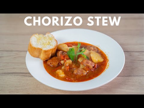 How to Make CHORIZO STEW (COMFORTING Winter Stew Recipe)