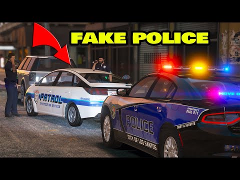 Fake police officer pulled over | GTA 5 LSPDFR 0.4.9