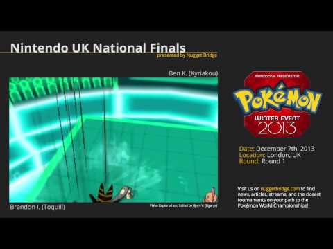 Nintendo UK National Finals - Brandon I. (Toquill) vs Ben K. (Kyriakou) Round 1