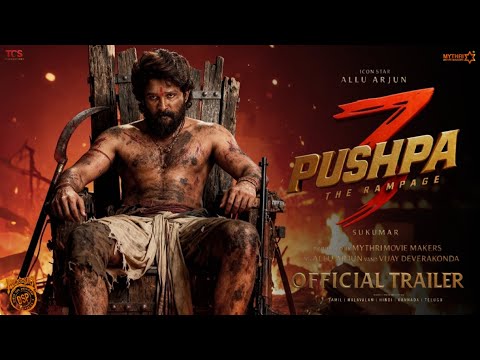 Pushpa 3 : The Rampage - Official Trailer | Allu Arjun | Vijay Deverakonda | Rashmika | Ai trailer 