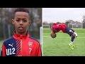Arsenal FC Wonder Kid! Omari Hutchinson   AMAZING Skills