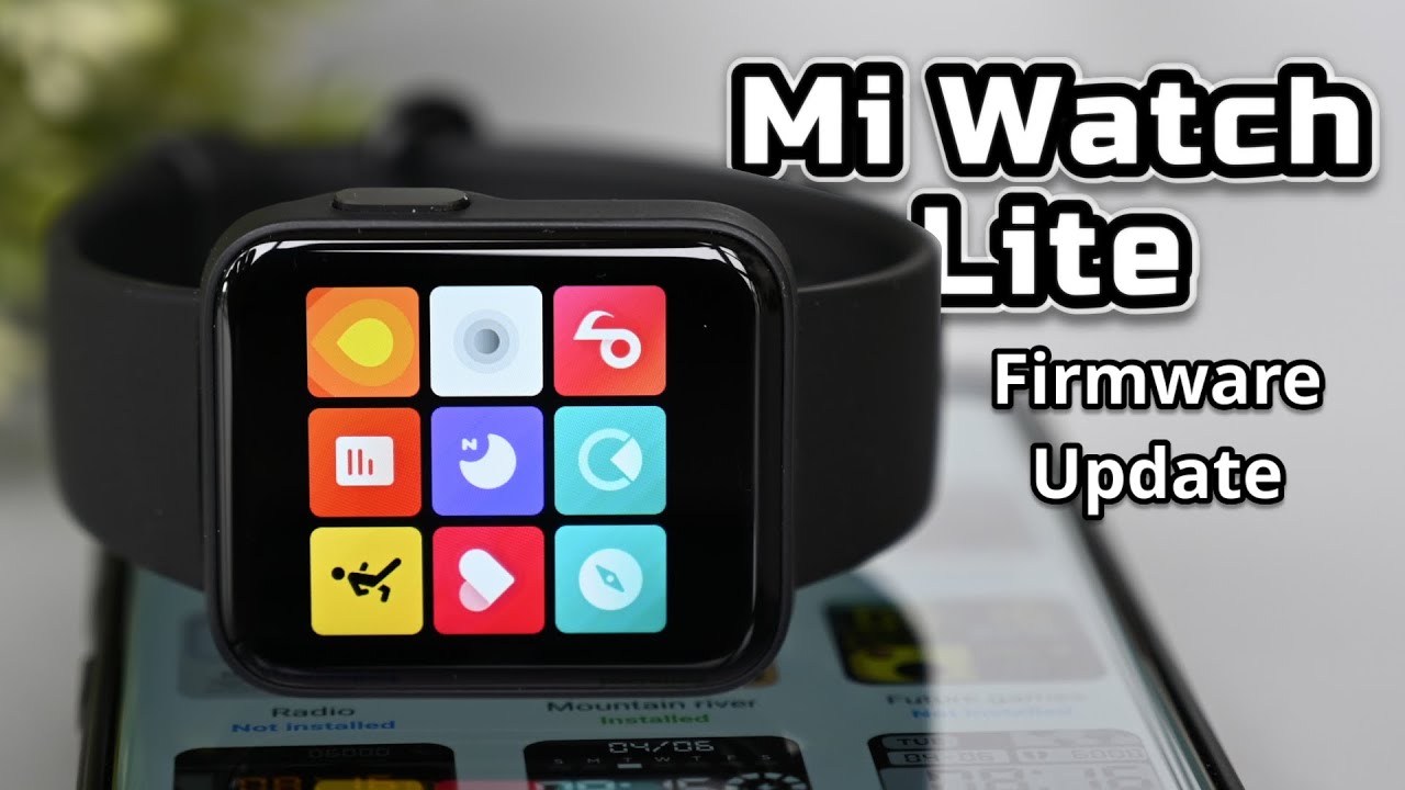 Xiaomi Mi Watch Lite - Firmware update, what's new?