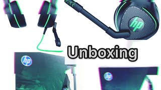 HP PAVILION GAMING HEADSET 400 UNBOXING!! #unboxing