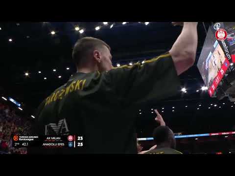 Olimpia Milano - Efes Highlights Euroleague Playoff G1