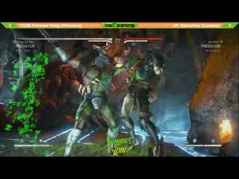 Summer Jam 9 - MKX - Grand Final - YOMI Forever King (Predator) vs cR Sonic Fox (Predator; Erron)
