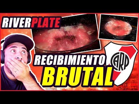 ¡UNA LOCURA! 💥 Reacción al DESCOMUNAL RECIBIMIENTO de HINCHADA RIVER PLATE 🔥