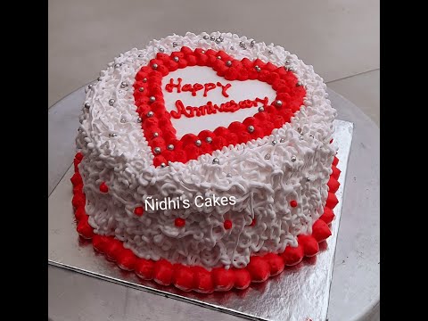 Vanilla Cake | How To Make Vanilla Cake | Cake Decorating Idea's  | Cake Tutorial | Cakes By Nidhi😋