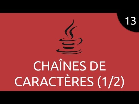 Java 13 chaînes de caractères 1 2