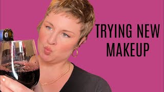 HAPPY HOUR LIVE | TRYING NEW MAKEUP | KAJA | ABOUT FACE | PACIFICA