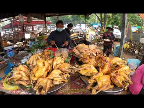 Countryside Food Tour at Oudong Food Market, Cambodian Street Food