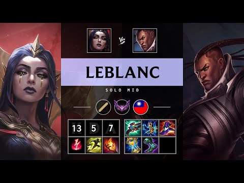 LeBlanc Mid vs Lucian - TW Master Patch 25.18
