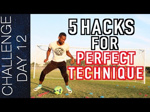 TOP 5 HACKS TO PRO LEVEL FOOTBALL SKILLS | Day 12 thumbnail