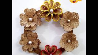 7 Awesome Jute Craft Ideas to Decorate your Home - Easy Jute Hacks Ideas!