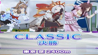 ウマ娘　６月チャンミ決勝　最終日