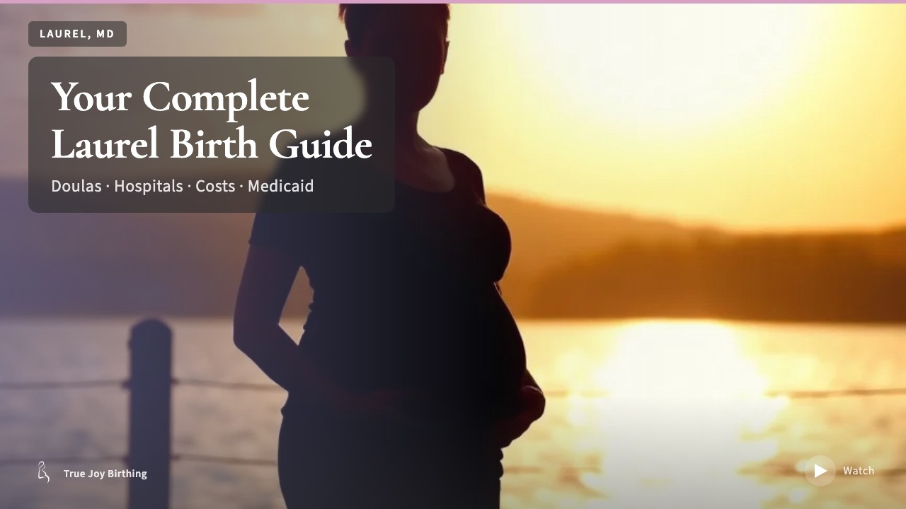 Laurel MD Birth Guide: Hospitals, Doulas, Costs & Medicaid — press play to watch