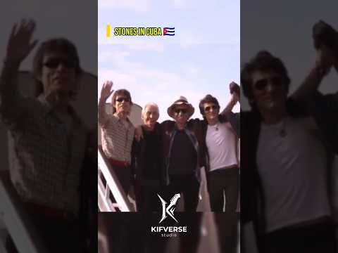 The Day Rock & Roll Hit Cuba! 🇨🇺🎸 #mickjagger #therollingstones #rocknroll #shorts #kifverse