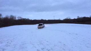 2015 F150 4x4 Sport Off Road in Frozen Field