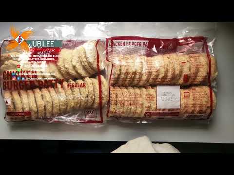 Frozen Chicken Burger Patty