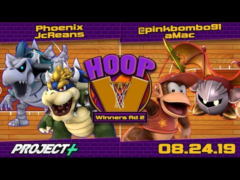 Phoenix & JcReans (B) vs. @pinkbombo91 & aMac (R) - Winners Rd 2 - Hoop V