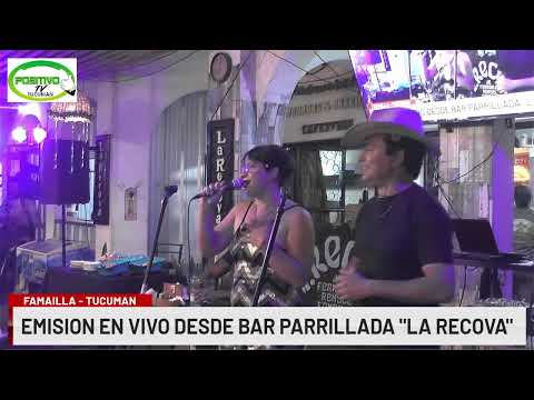 EMISION EN VIVO DESDE BAR PARRILLADA "LA RECOVA"