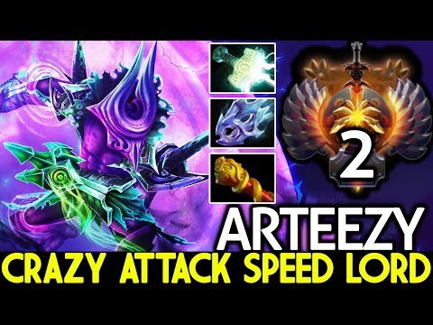 ARTEEZY [Faceless Void] Crazy Attack Speed Imba Bash Lord 7.22 Dota 2