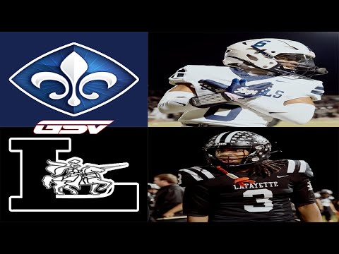 SLUH vs #5 Lafayette: Missouri Class 6 District 2 Semifinals | Full Highlights #highschoolfootball