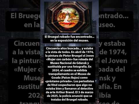 Hallan en Argentina pintura barroca robada en Países Bajos por los nazis | AFP