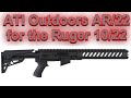 ATI Outdoors AR 22 Chassis For The Ruger 10 22